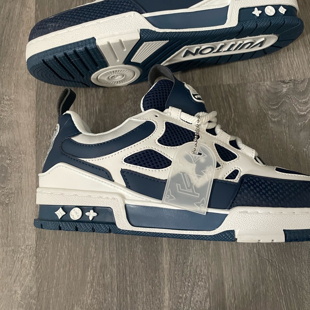 Louis Vuitton Skate Shoe In Blue - Picture 5 of 7
